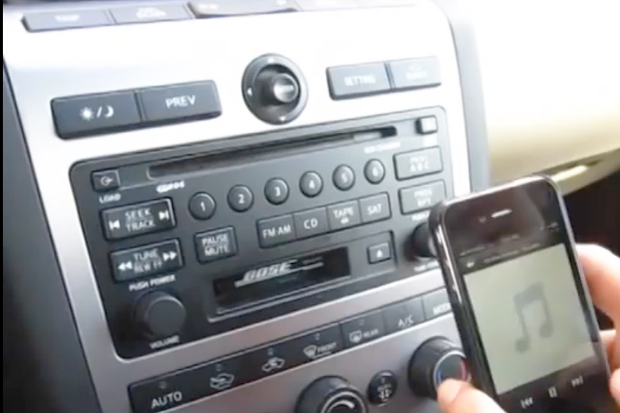 Nissan murano auxiliary audio/video input jacks #10