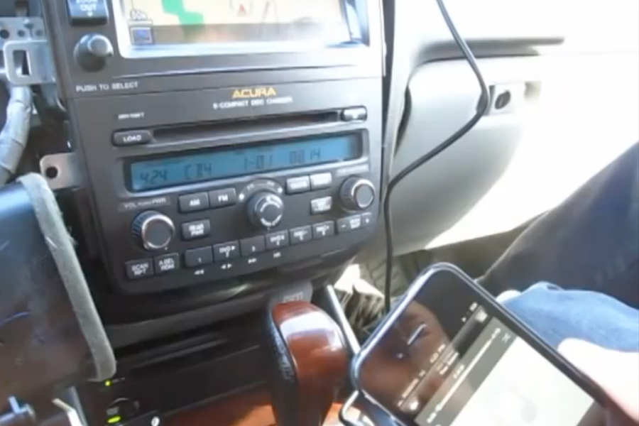 Bluetooth and iPhone/iPod/AUX Kits for Acura MDX 20052006 GTA Car Kits