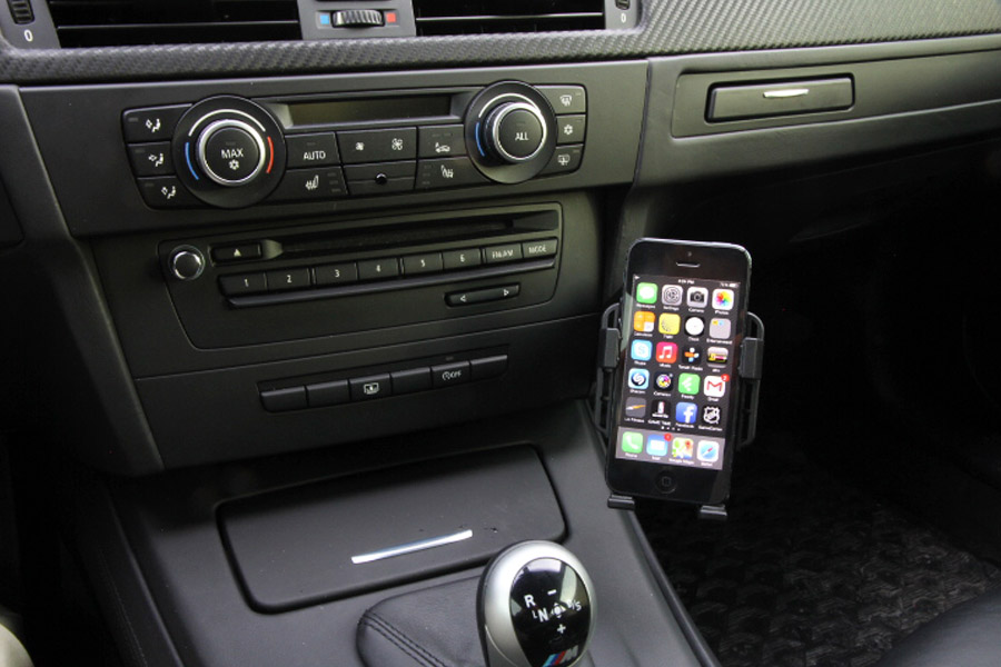 BMW 2007-2013 3-series (E90, E91, E92, E93) Premium Phone Holder Dash