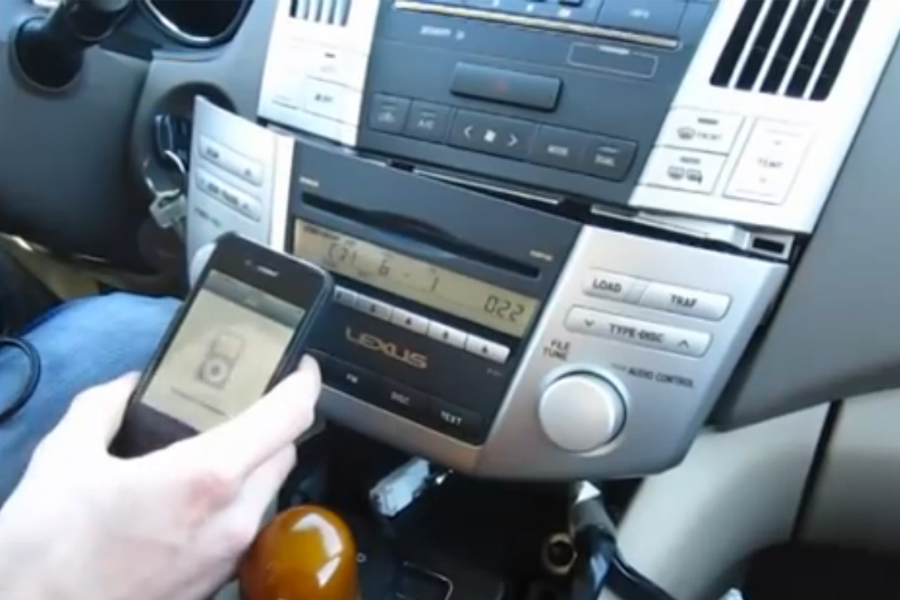 Bluetooth And Iphone Ipod Aux Kits For Lexus Rx 2004 2009 Gta Car Kits