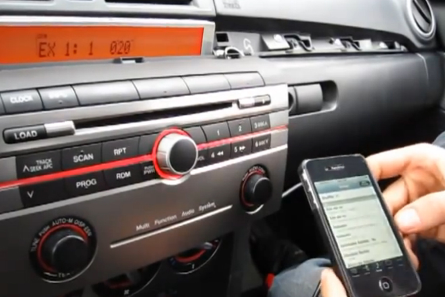 Bluetooth And Iphone Ipod Aux Kits For Mazda 3 04 08 Gta Car Kits