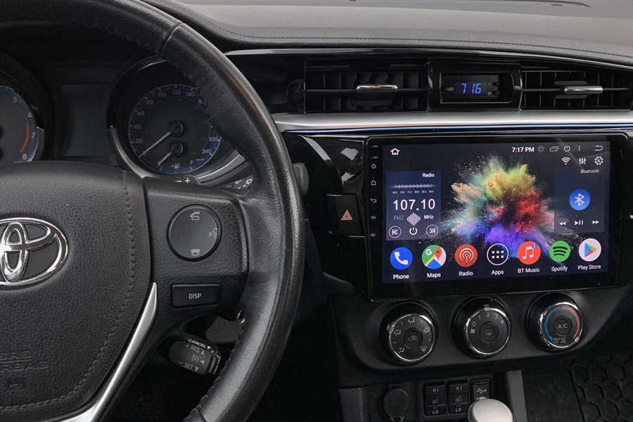 Toyota Corolla 2016 android