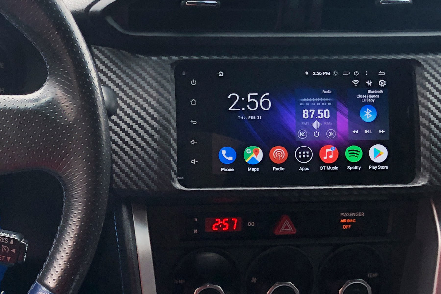 subaru brz radio upgrade