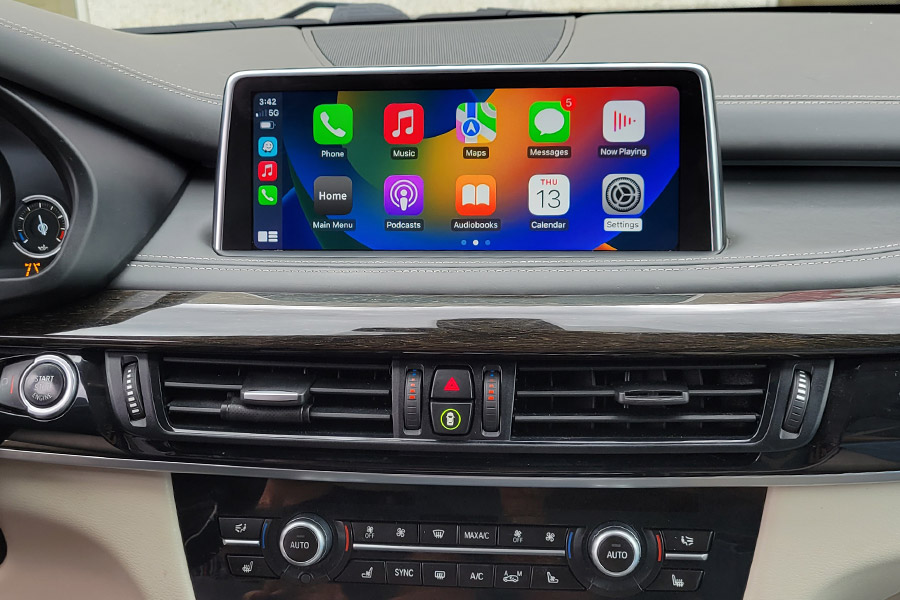 Wireless CarPlay and AndroidAuto Integration for BMW X5 2014-2016