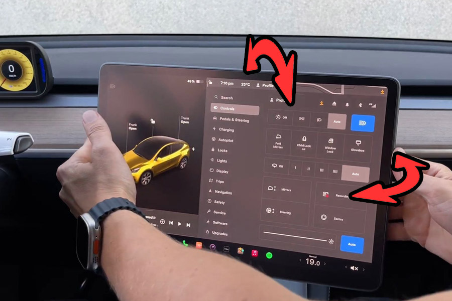 Stealth Display for Tesla Model 3 (2017-24) and Model Y (2020-24