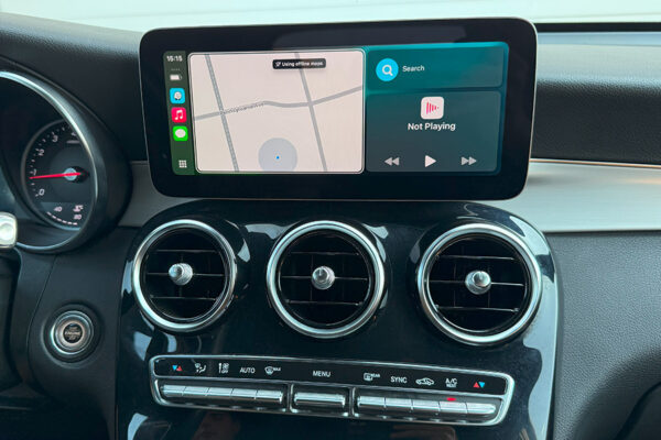 Fullscreen Wireless CarPlay and AndroidAuto Integration for Mercedes GLC / C-Class 2019-2023 - Image 2
